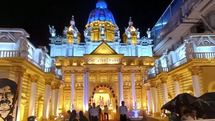 RR Sporting Club Durga Puja pandal in Ranchi in 2025